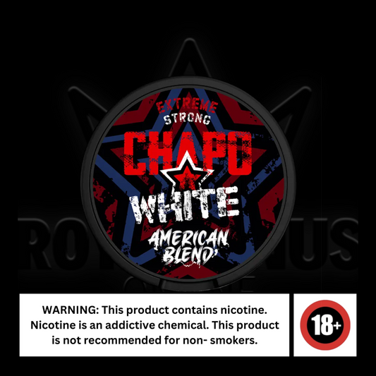 Chapo White Snus - Amarican Blend 20mg Nikotin