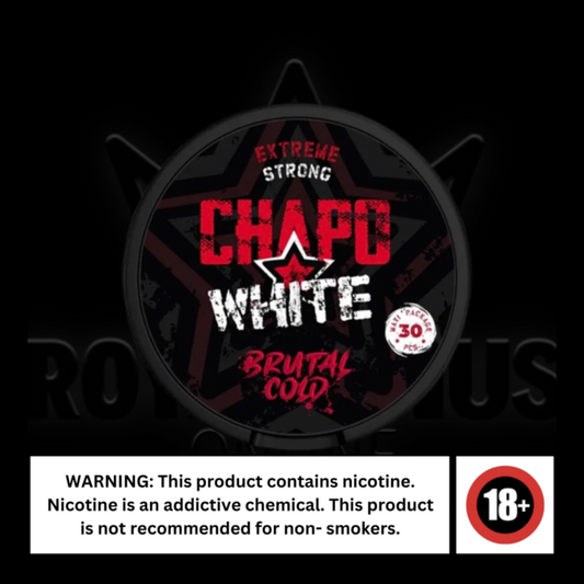 Chapo White Snus - Brutal Cold 20mg Nikotin
